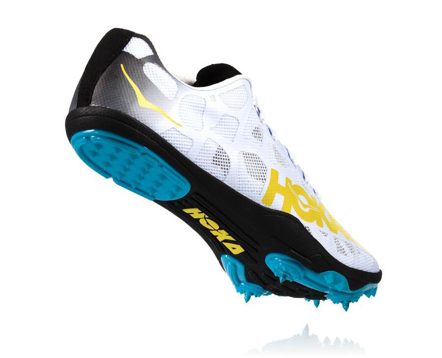 Hoka One One Spikes Mens White - Rocket X - 32987ZOJS